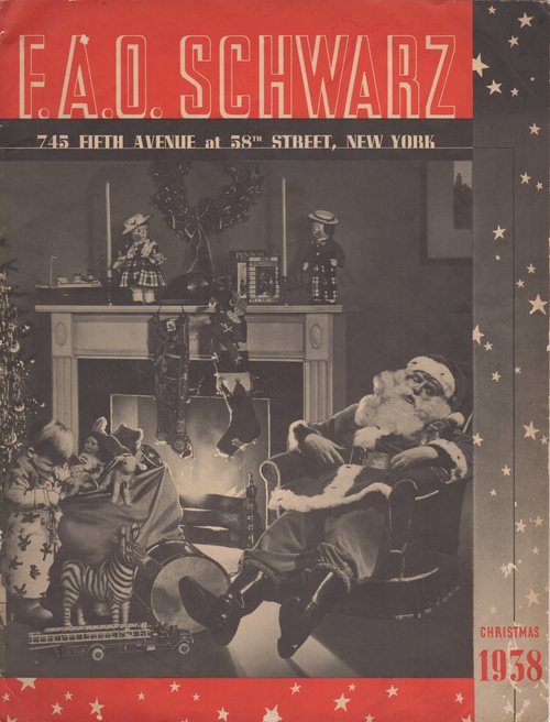 Product picture Vintage 1938 FAO Schwarz Christmas Book / Catalog